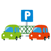 外壁工事と駐車場の有無